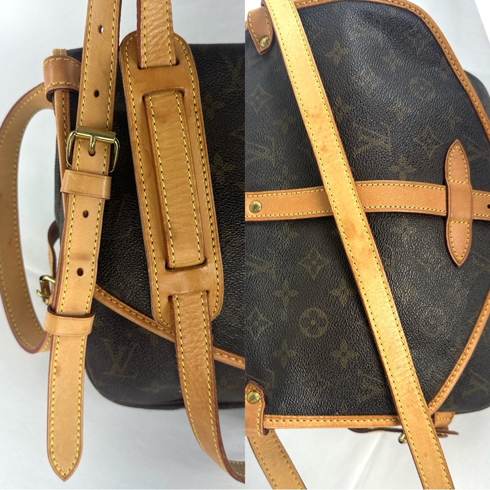 💎 LOUIS VUITTON Monogram Saumur 30 Crossbody - Picture 10 of 15